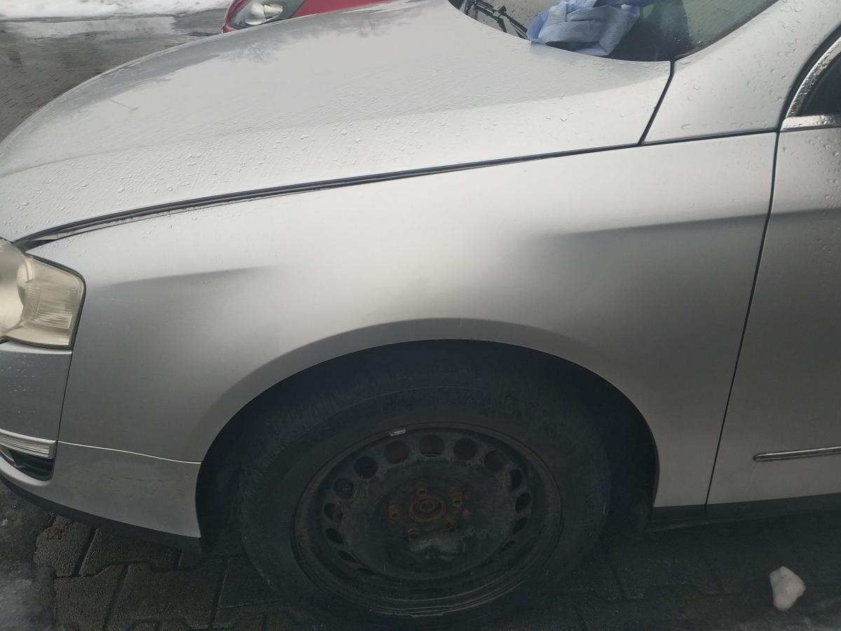 VW Passat 3C original Kotfl&uuml;gel vorn links LA7W Reflexsilber Bj.2006